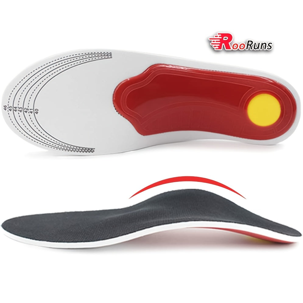 Unisex Sports Insoles Breathable Anti-Odor Sweat-Absorbing Thick Lightweight Comfortable