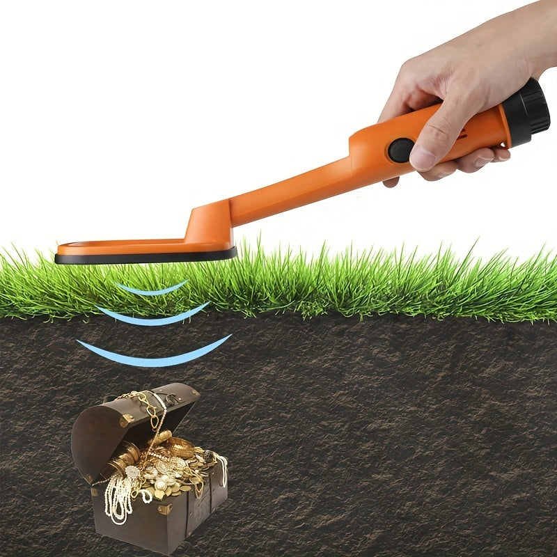 Handheld Metal Detector Pulse Pointer Sensing Plastic Battery Powered Small Object Detection
