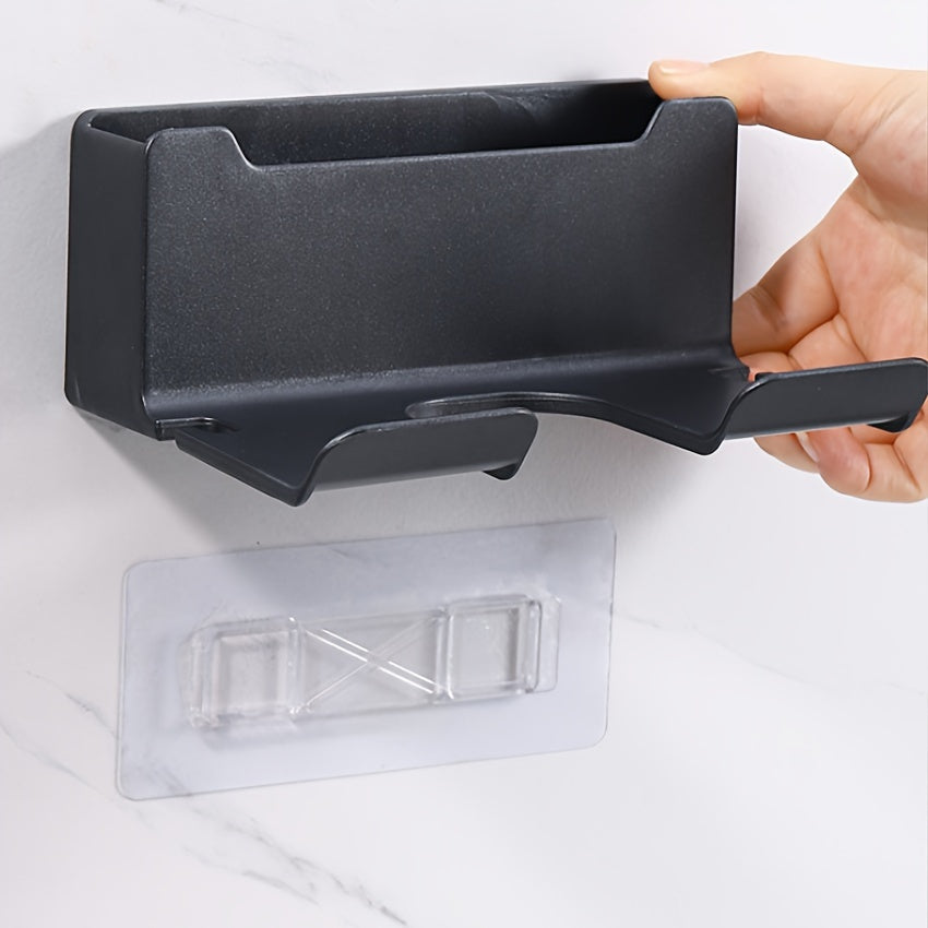 Qora plastmassa soch quritgichni tashkil etuvchi, hammom uchun ko‘p bo‘limli saqlash uchun