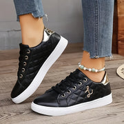 Women's White Casual Sports Shoes for Spring and Summer Travel