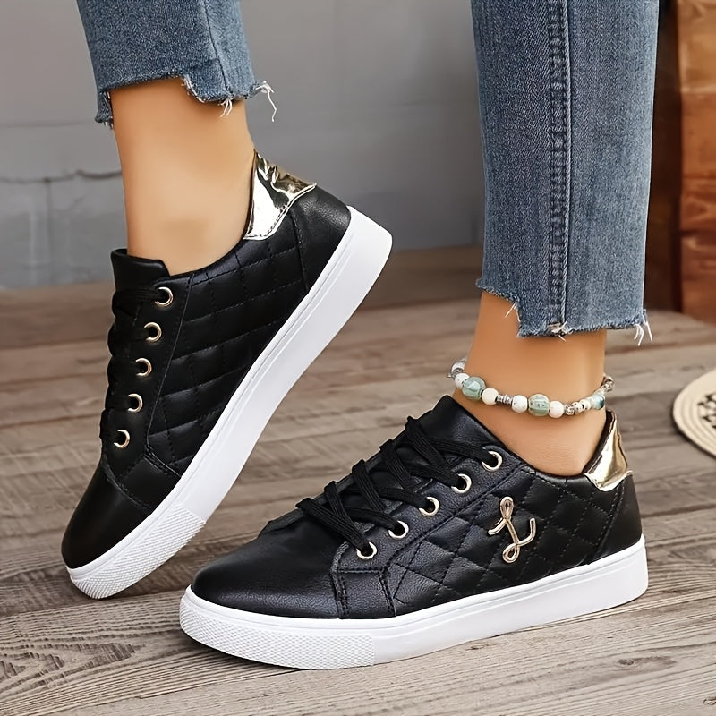 Women's White Casual Sports Shoes for Spring and Summer Travel