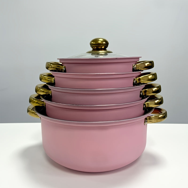 Yurakni qizdiradigan taomlar: Premium zanglamas po'latdan yasalgan supa qozoni qopqoq bilan, induksiya bilan mos va gaz va elektr pechlari uchun yopishqoq emas. Qovurma va jo'xori uchun mukammal - Rojdestvo va Thanksgiving sovg'alari uchun ajoyib.