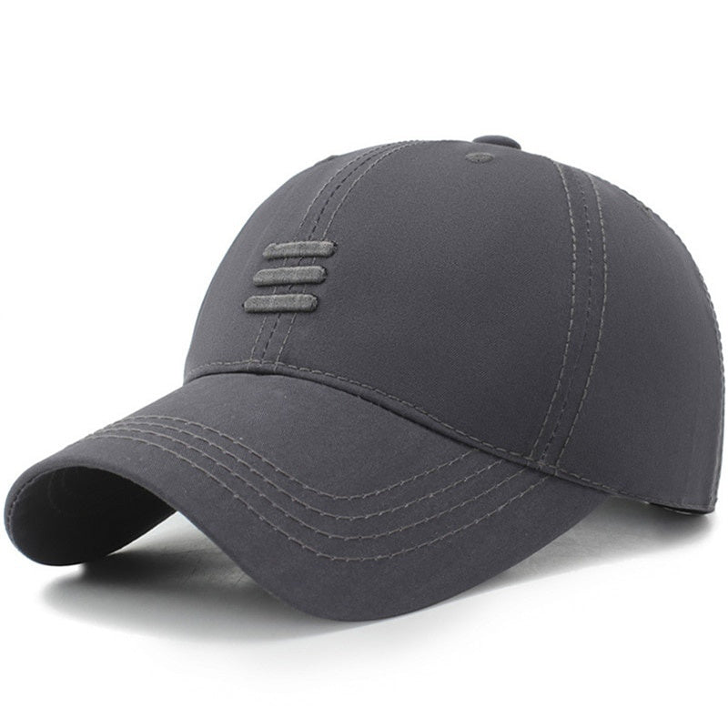 Men's Adjustable Outdoor Baseball Cap Sun Protection for Travel and Beach
