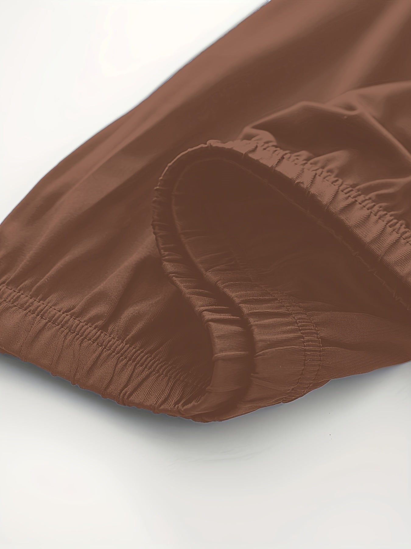 Women's High-Waisted Stretch Capri Leggings Yoga Workout Shorts Solid Color