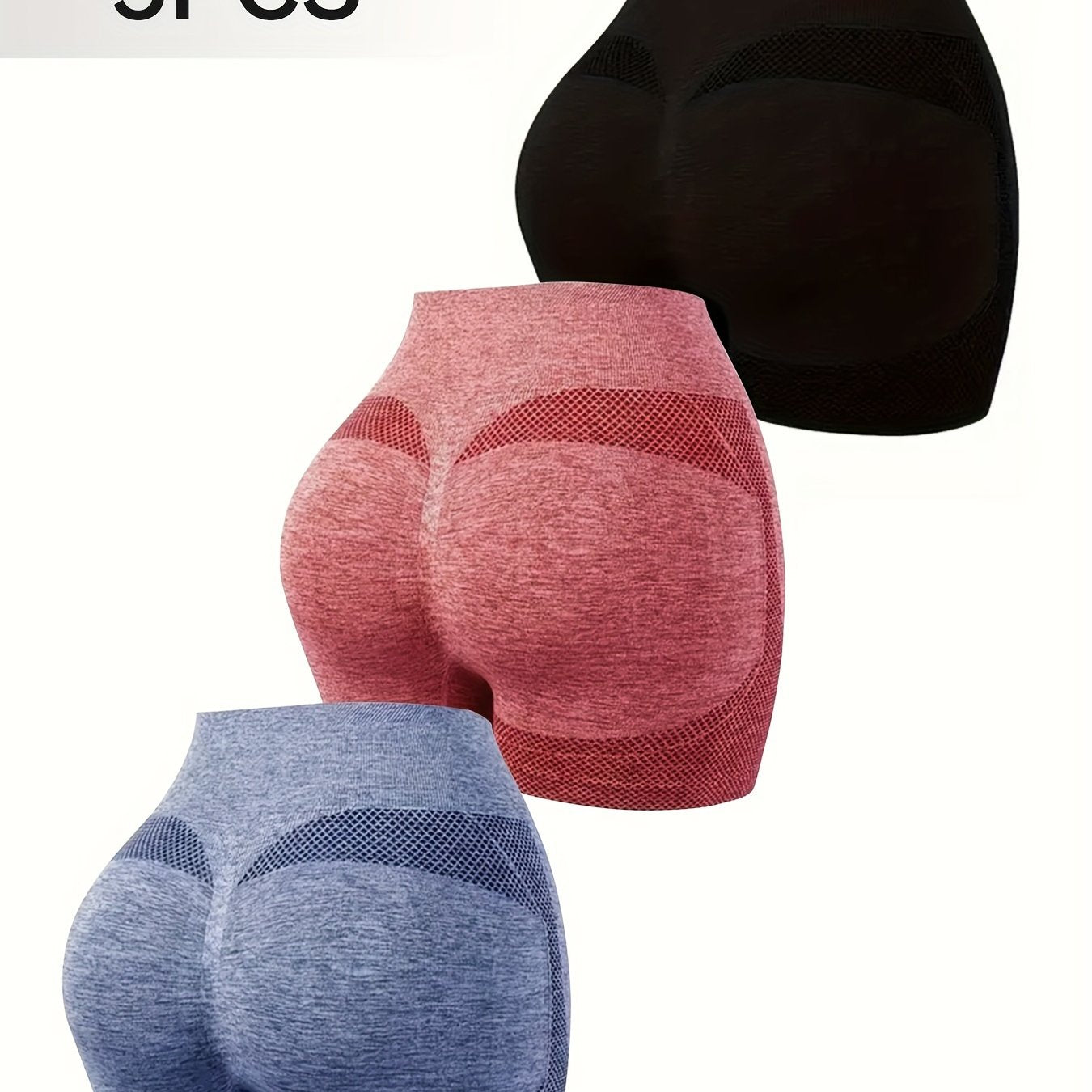 Women's High-Waisted Compression Leggings Set for Sports Fitness with Side Stripe and High Support