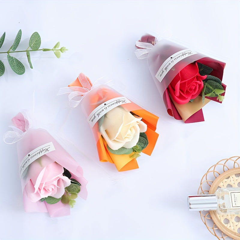 Handmade Soap Flower Bouquet for Parties and Gifts