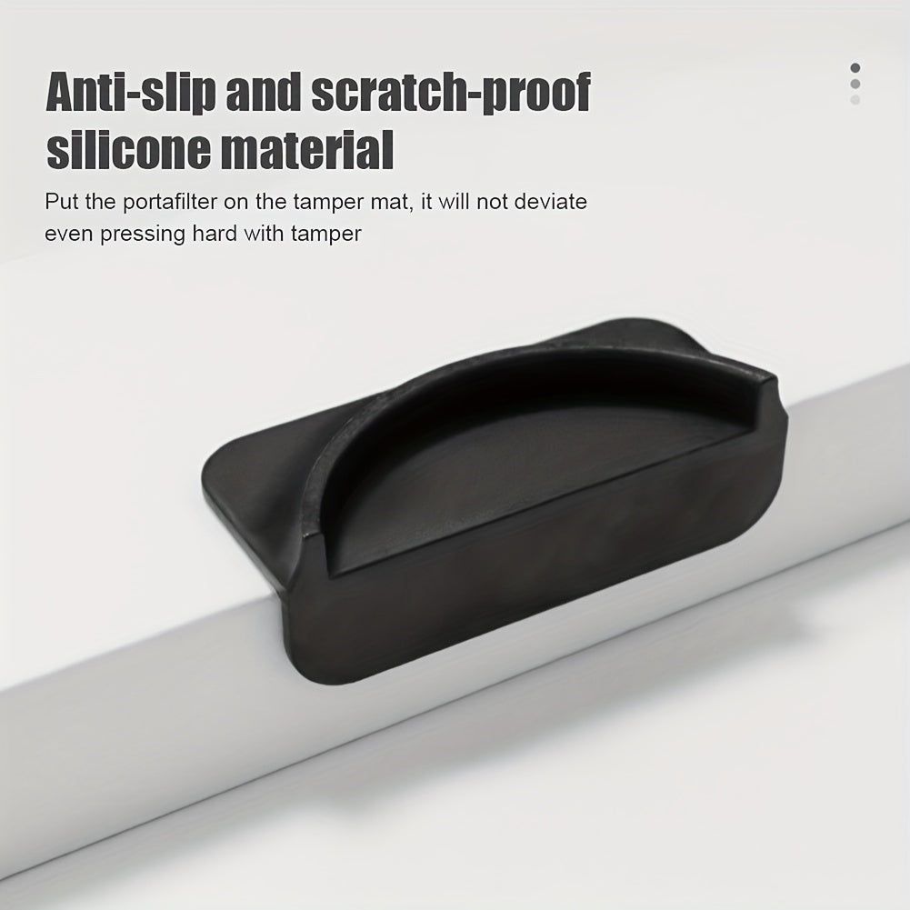 Silicone Espresso Tamper Mat Anti-slip Coffee Press Pad for 51/53/58mm Portafilters