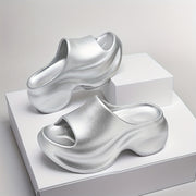 Women's EVA Slide Sandals Open Toe Casual Summer Flat Heel