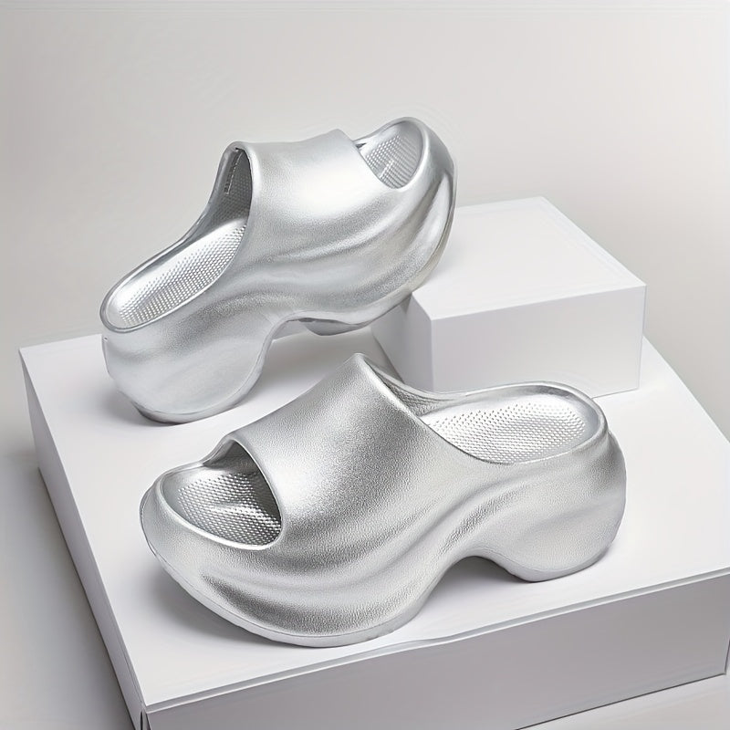 Women's EVA Slide Sandals Open Toe Casual Summer Flat Heel