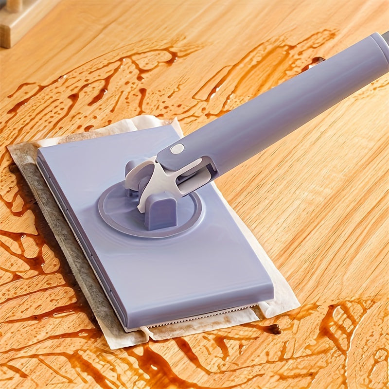 Tengil Mop: Qo'l bilan yuvish uchun almashtiriladigan yuz matosi bilan sizning eng yaxshi tozalash yordamchingiz. Devorlar, stol, shkaf eshiklari va pol uchun ideal. Uy, ochiq joy, yotoqxona va ofis tozalash uchun zaruriy narsadir.