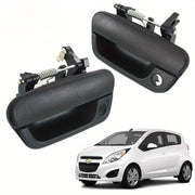 Exterior Car Door Handle for Small Hatchback Silver Replacement