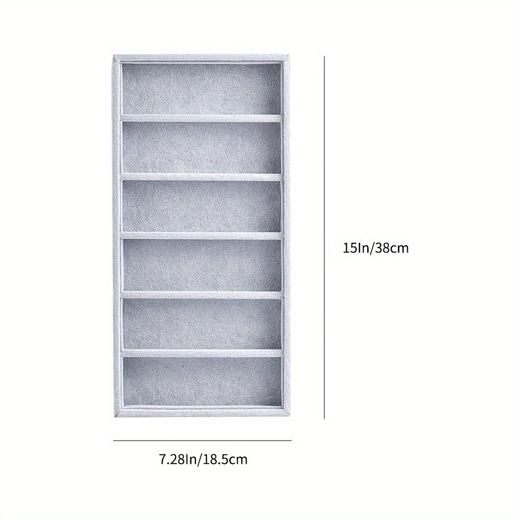 Zargarlik buyumlari va ko‘zoynaklar uchun saqlash tasi 5/6 ta bo‘lakli tashkil etuvchi namoyish plitasi