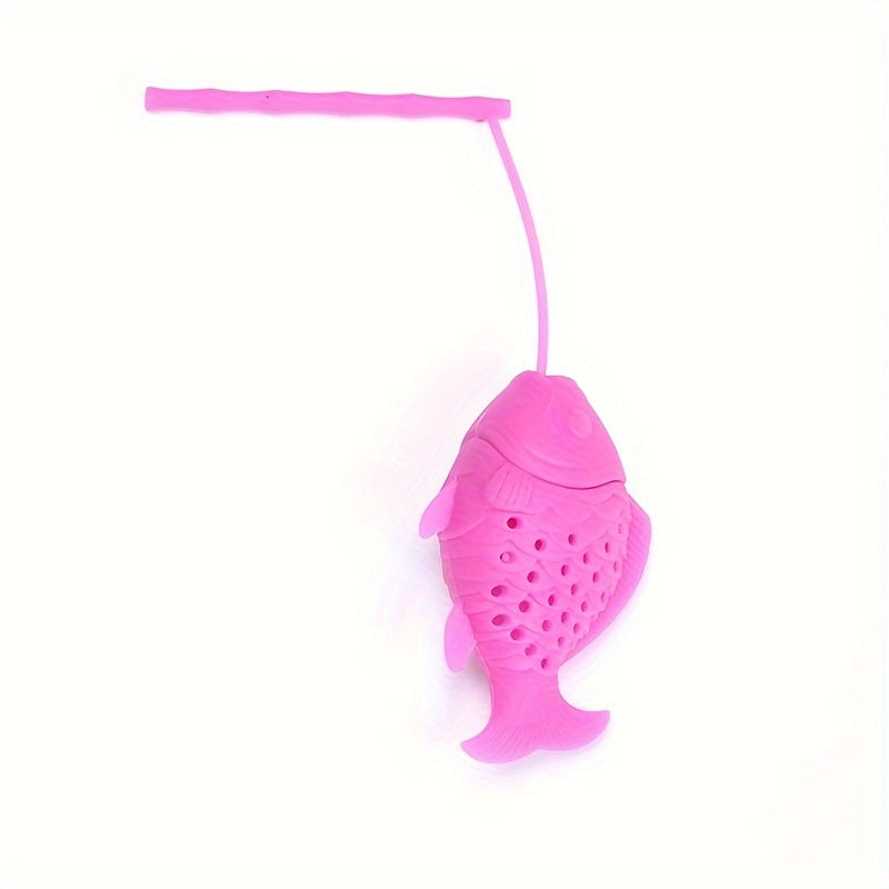 Silicone Fish Tea Strainer, Hygienic, Easy to Use Home Tea Brewing Tool