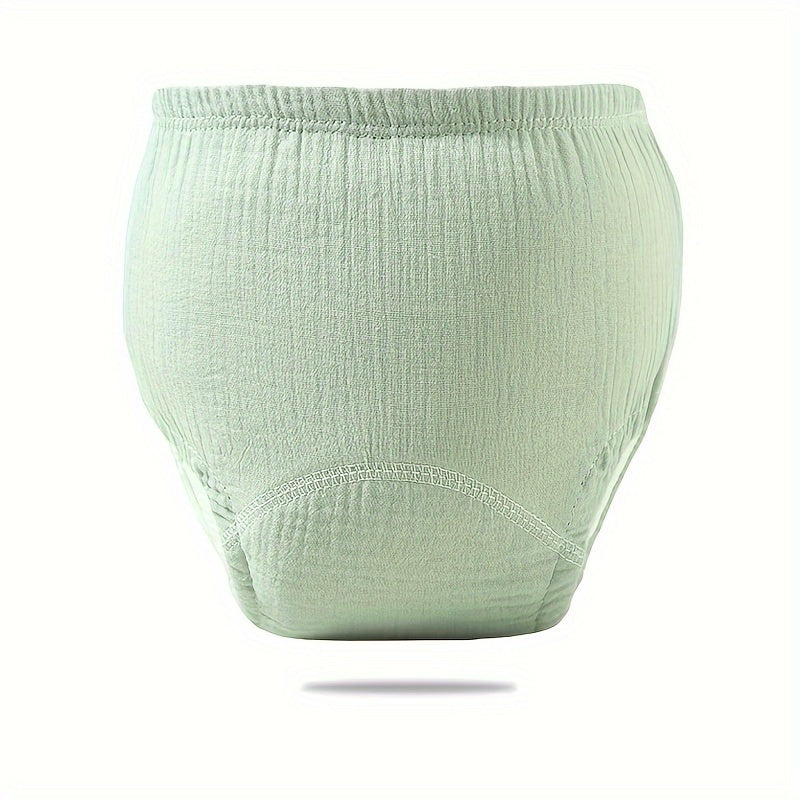 Унисекс тренировочные штаны для малышей - 6 штук, чисто хлопковые трусики для приучения к горшку для детей от 0 до 3 лет, водонепроницаемая подкладка, мягкие и дышащие тканевые подгузники - необходимое снаряжение для приучения младенцев к горшку