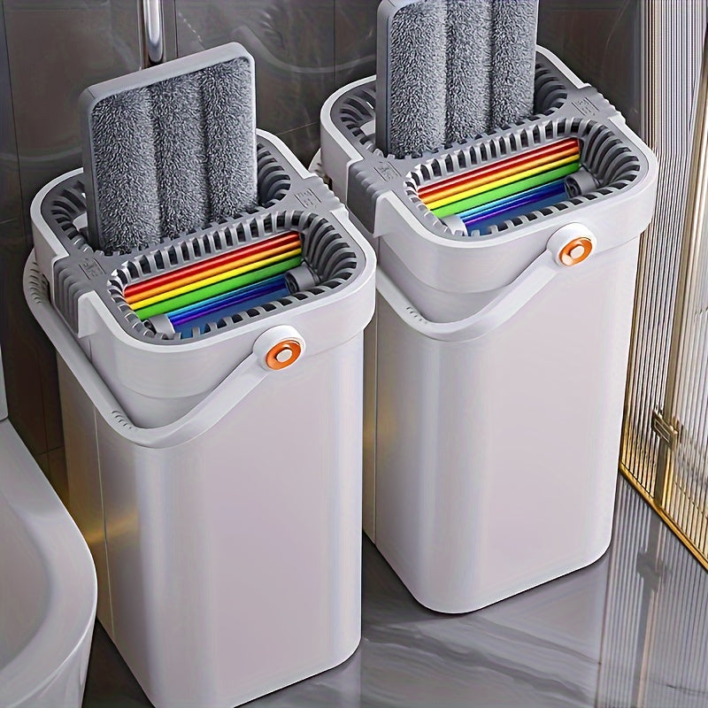 Mopa plana lavable Rainbow con cubeta, herramienta todo en uno para limpieza húmeda y seca

Source:
Rainbow Washable Flat Mop with Bucket, All-in-One Wet and Dry Cleaning Tool