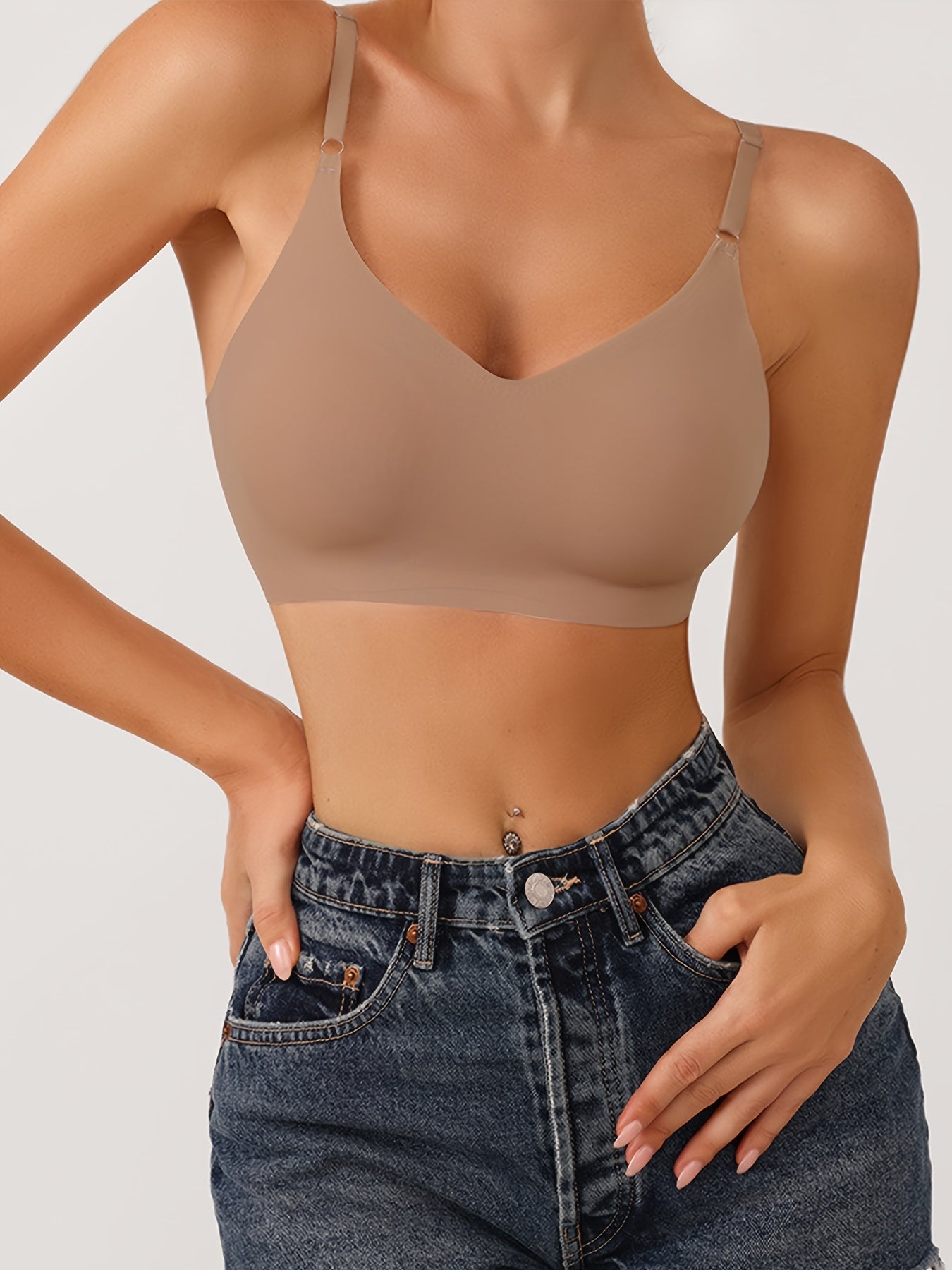 Wireless Seamless Push-Up Bra for Women Everyday Wear