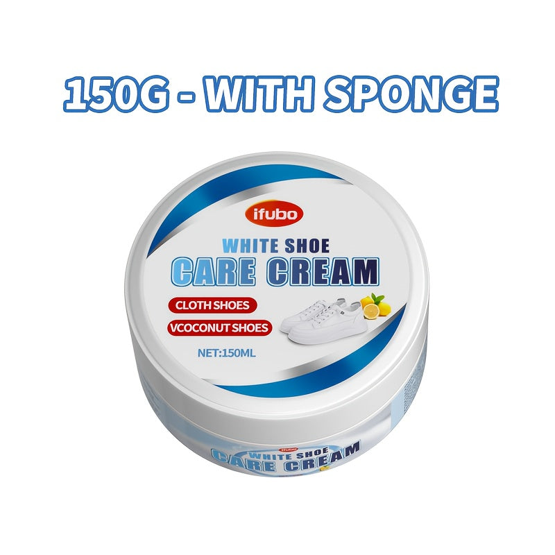 Shoe Care Kit for Sneakers Boots Canvas Whitens Yellowing 150G