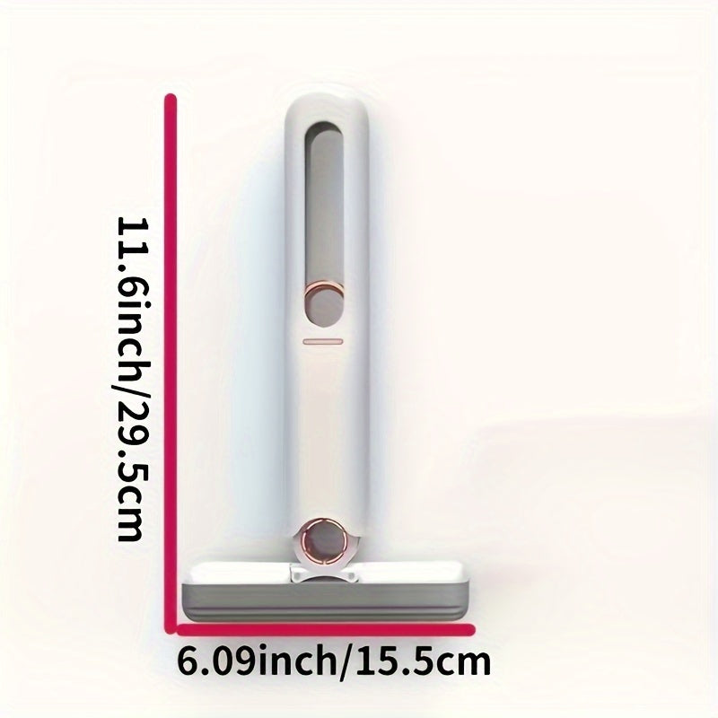 Bizning mustahkam Heavy-Duty Mini Mop'imizni qo'lga oling - nam va quruq foydalanish uchun mukammal! U kengaytirilishi, 360° aylanishi va oshxonangiz, hammom, yashash xonasi yoki avtomobilingizning har qanday burchagida oson tozalanishi mumkin.