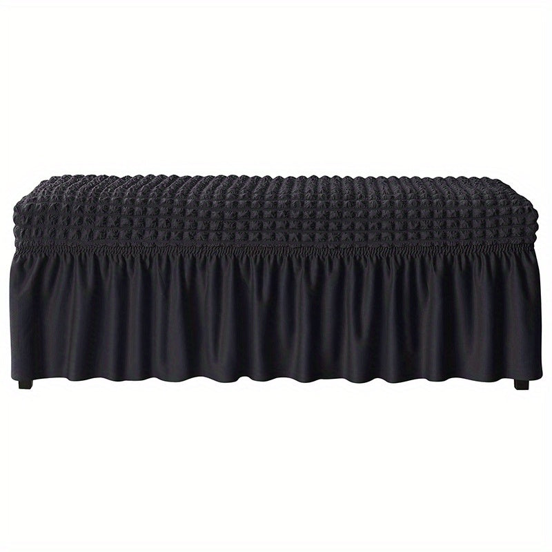 Длинная накидка на скамейку для обеденной зоны, съемная, моющаяся, эластичная, для гостиной и кухни