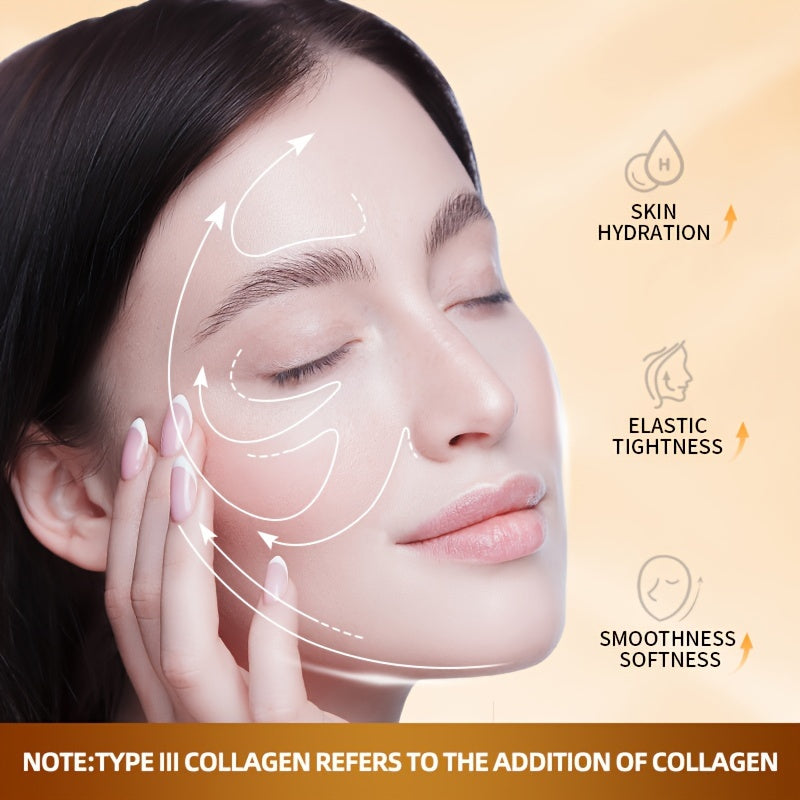 Type 3 Collagen Sleep Mask Gift Set for Firming Hydrating Brightening Skin 20pcs