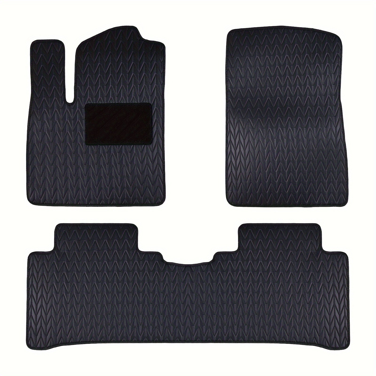 Car Floor Mats Set All-Weather Waterproof Non-Slip for Sedan