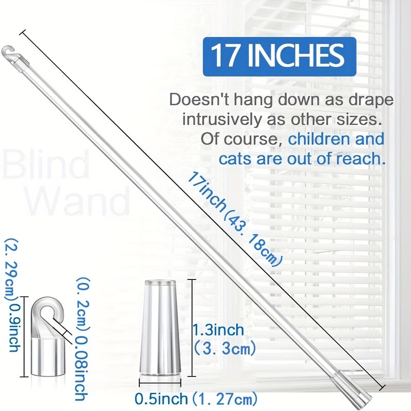 Set of 2-10 Multicolor Plastic Pens with 43cm Transparent Conversion Rods