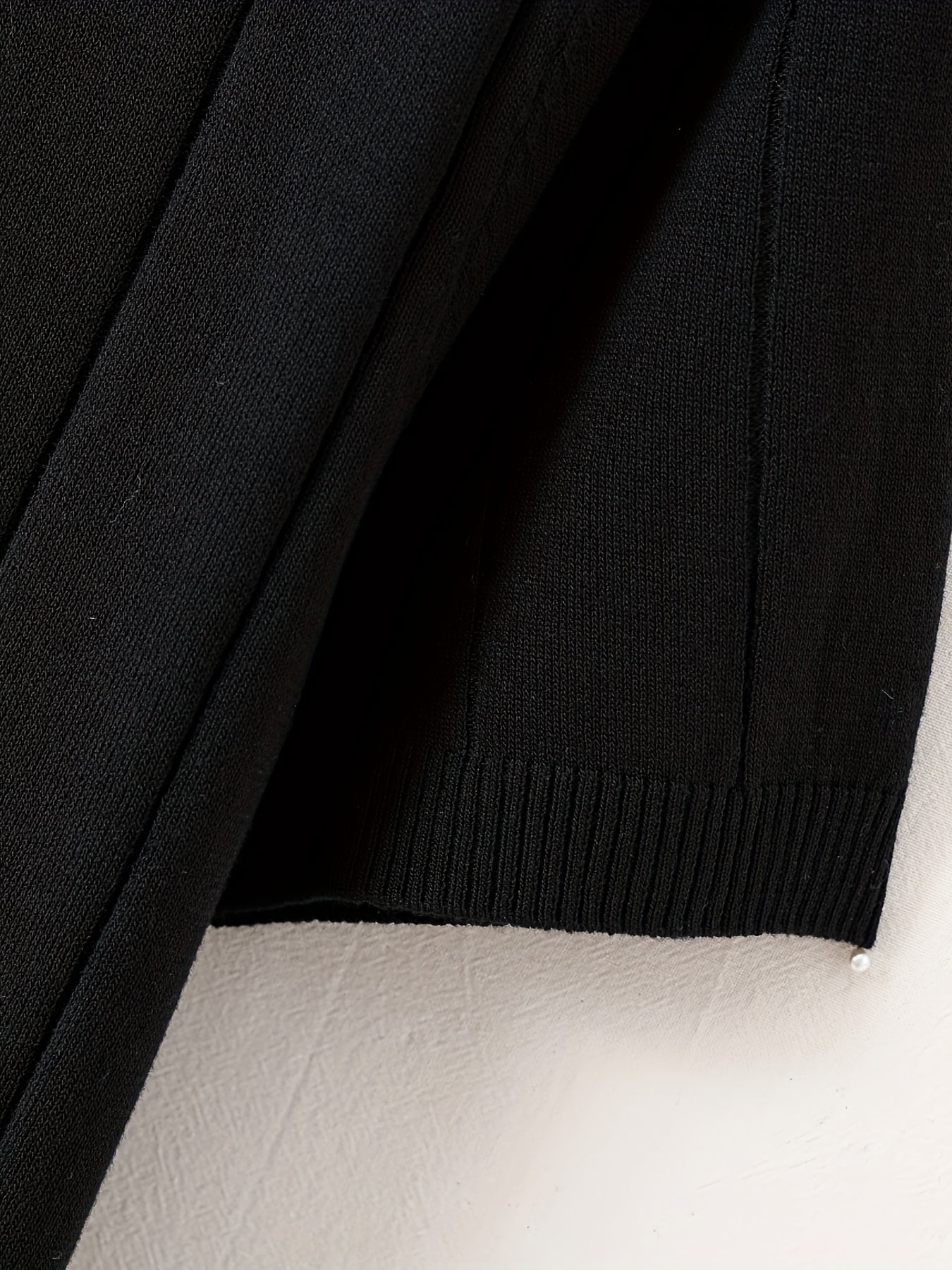 Camisa polo de punto de cuello en V para hombre, diseño sólido con rayas, manga corta, verano, golf, exterior