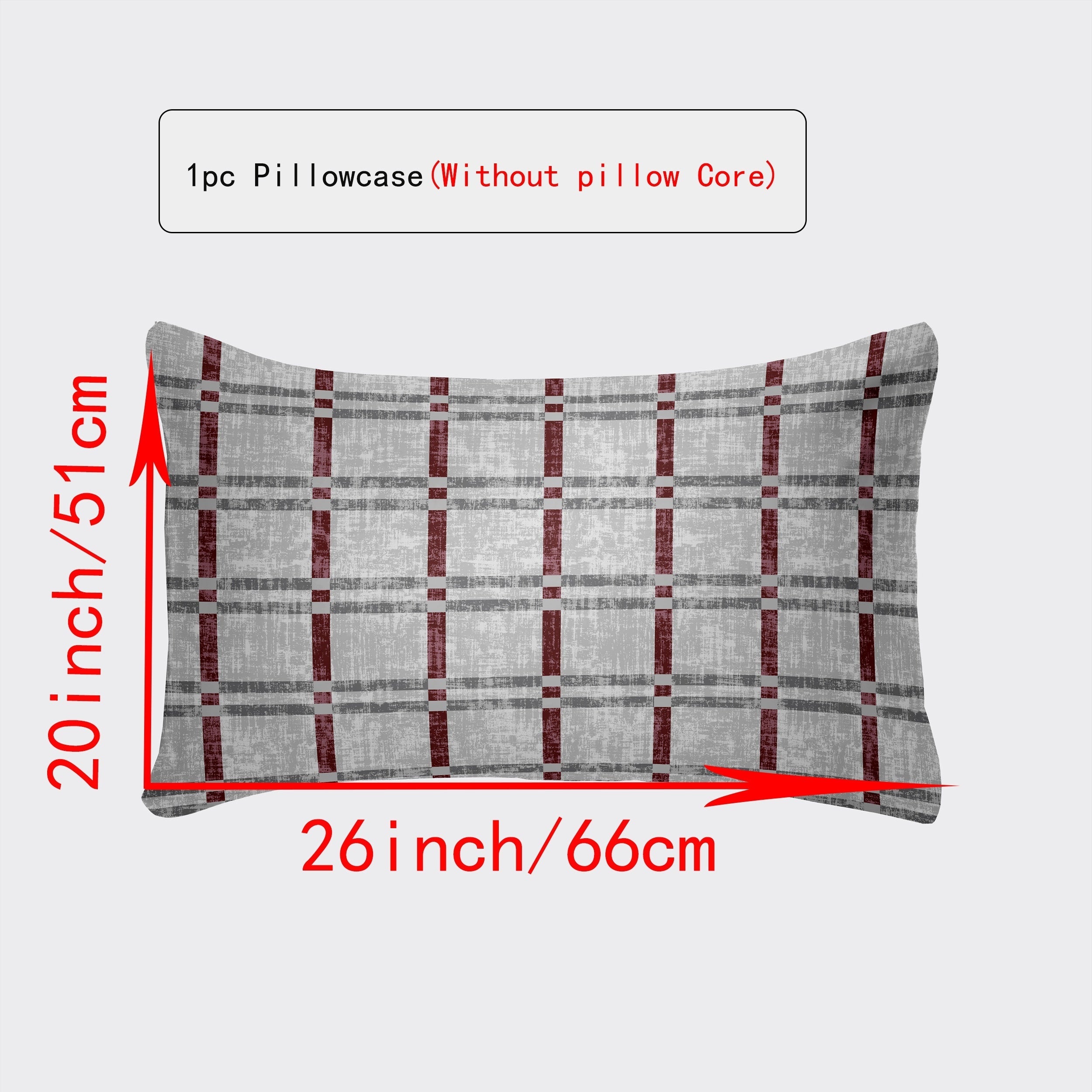 Breathable Polyester Throw Pillow Covers in White, Cream, Brown, Gray 30x50cm