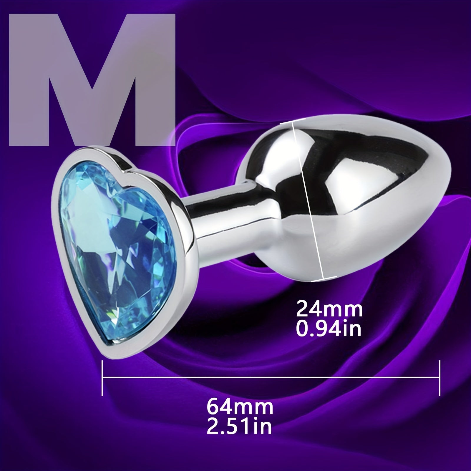 Ayollar Erkaklar Juftliklar Rostdan Qilichli Qotishli Polad Anal Plagin Yurak Shaklidagi Orqa O'yinchoq Seks O'yinchoqi