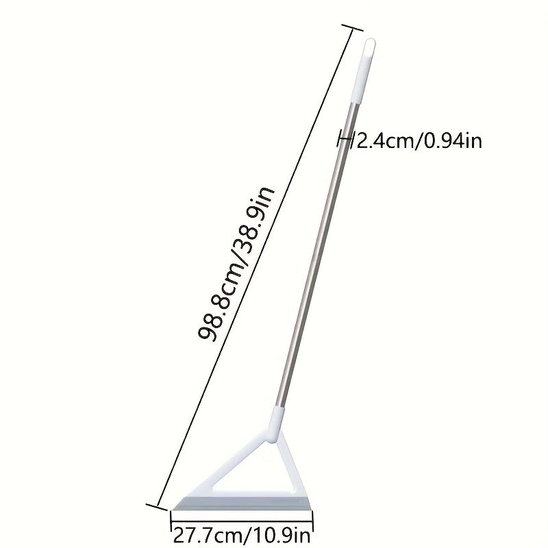 Versatile Magic Broom with Scraper for Floors Glass Tiles Kitchen Bathroom