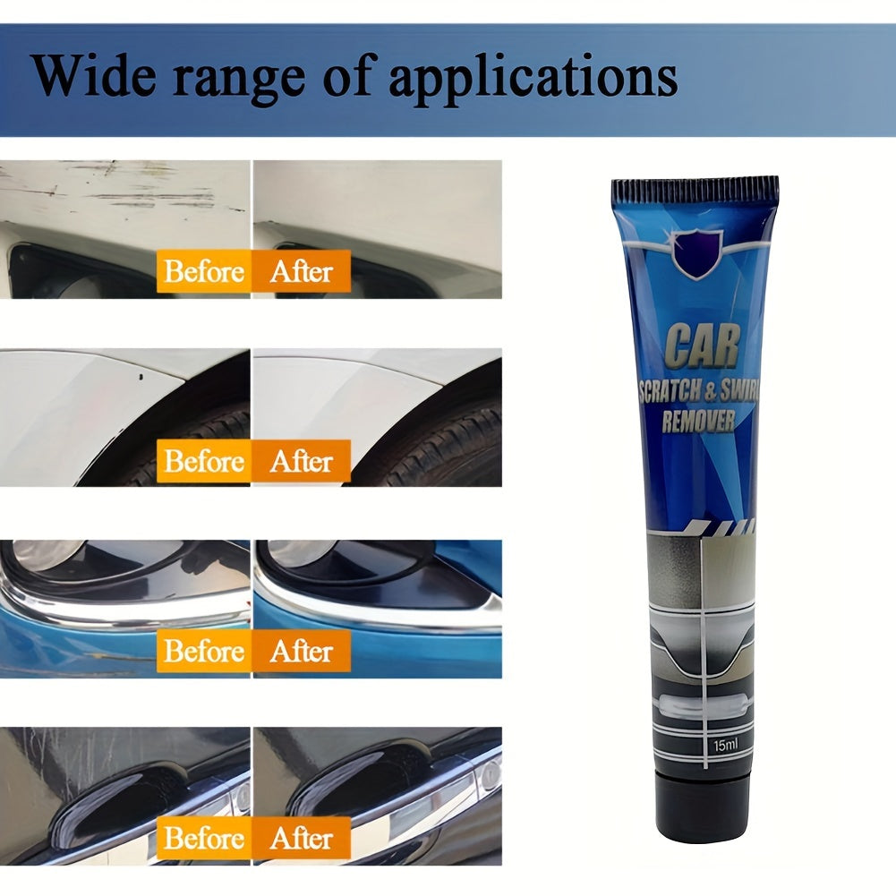 Kit de removedor de arañazos para coche - Restaurador de brillo rápido para todos los colores de pintura