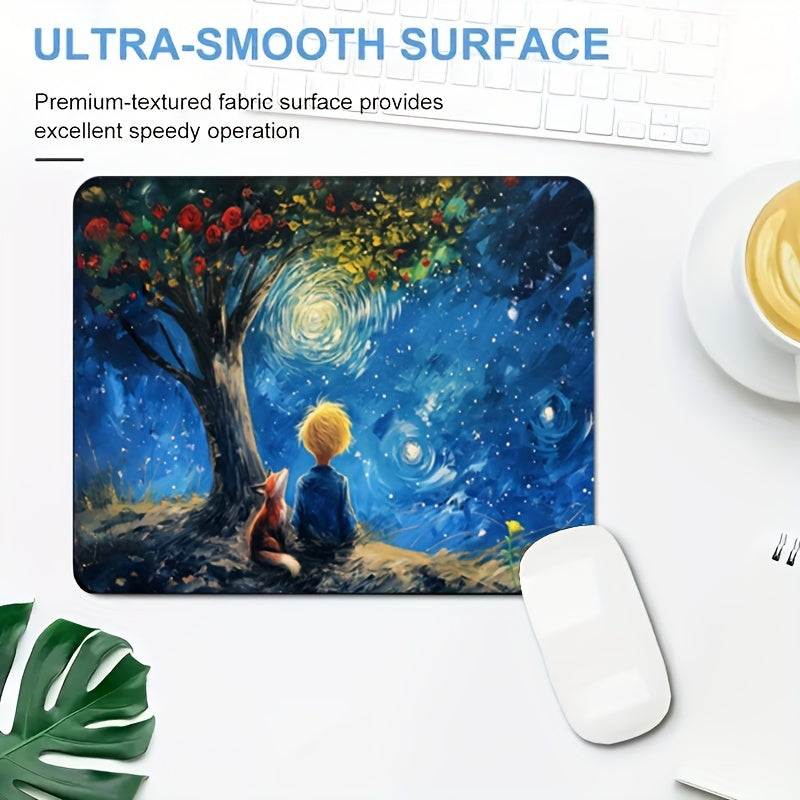 Высококачественная мышь-пад для Starry Night, идеальная для игр, офиса и учебы, с нескользящим и прочным дизайном.