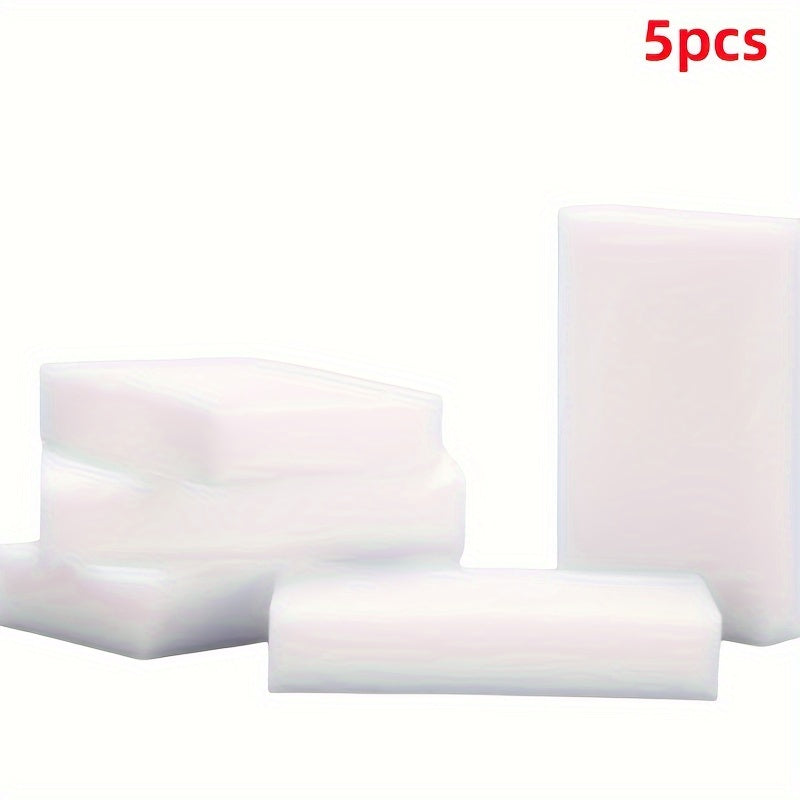 Oq Melamin tozalash gubkalar to'plami devorlar, pechlar, derazalar va hammomlar uchun