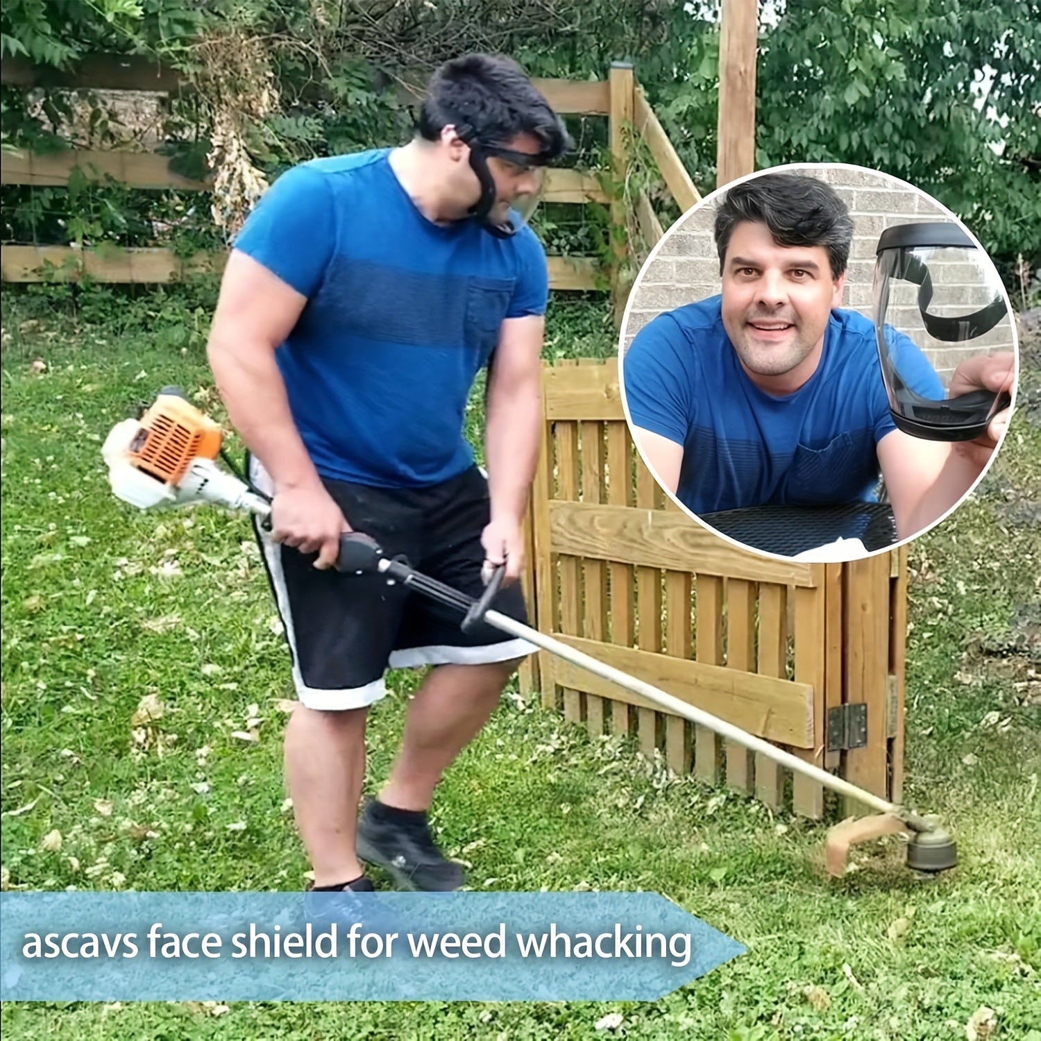 Anti-Fog Clear Plastic Face Shield with 6 Reusable Filters for Adults