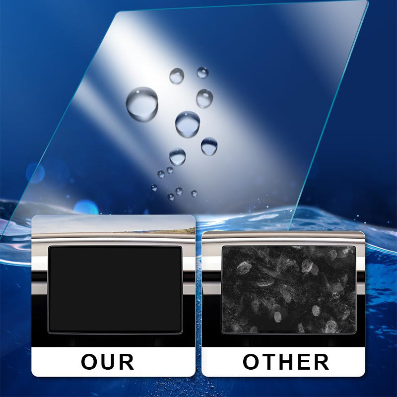 Hardness 9H Tempered Glass Screen Protector for Car Dashboard Full Coverage