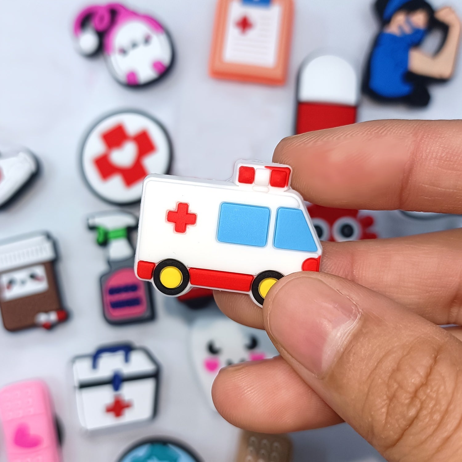 Kids PVC Mask Kit DIY Accessories 20/50pcs Cartoon Costume Supplies