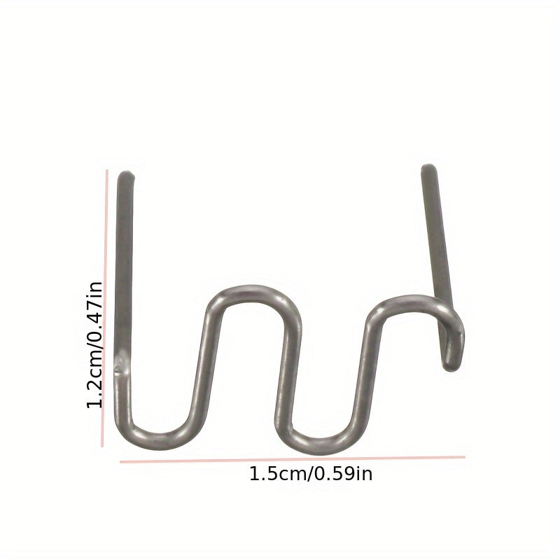 500pcs Tungsten Steel Hot Melt Nails for Automotive Repair, Rust-Resistant