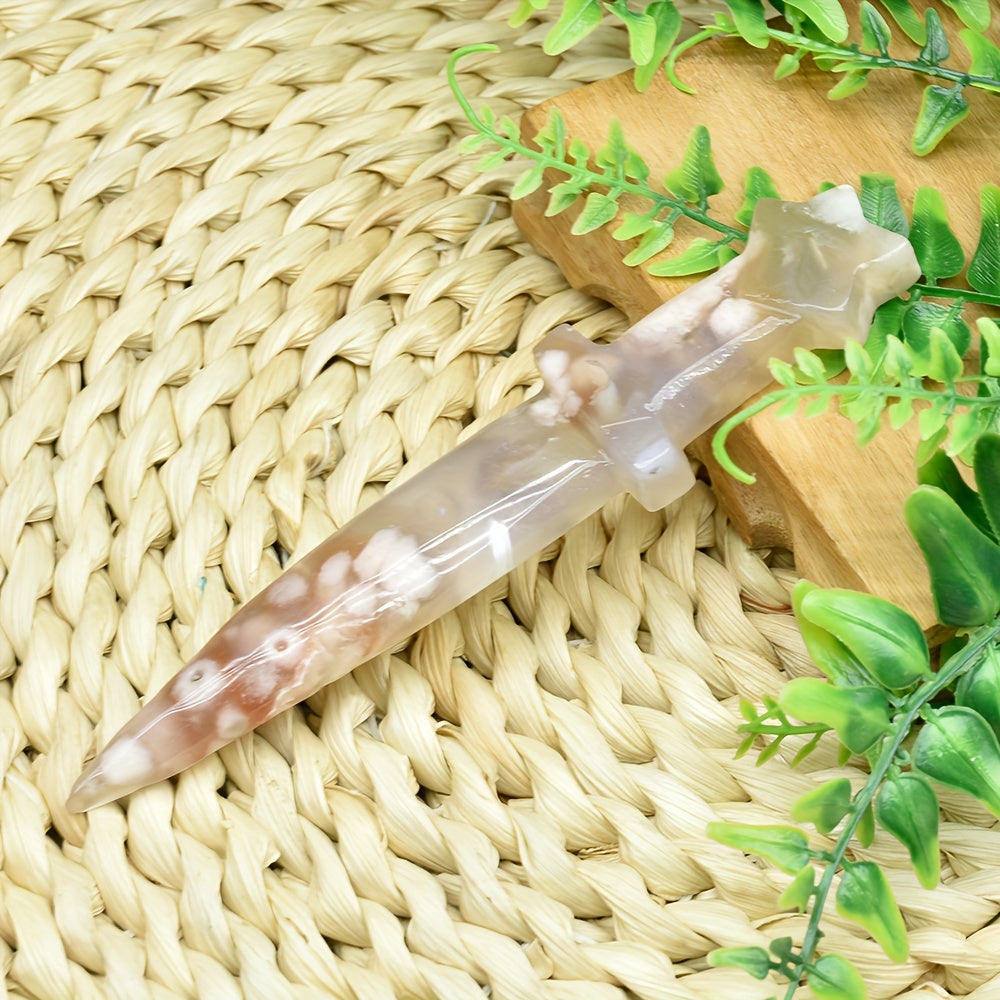 Amethyst Crystal Sword Natural Quartz Fengshui Home Decor Gift