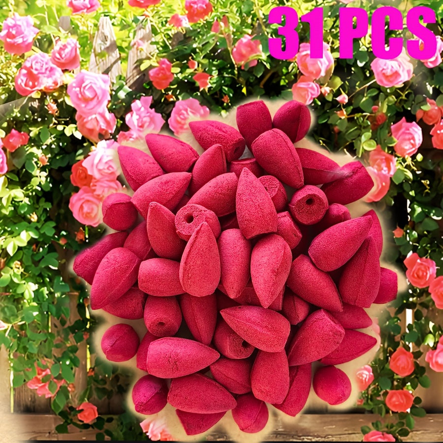 Pack of 60/31/111 Mixed Scent Backflow Incense Cones with Lavender and Sandalwood