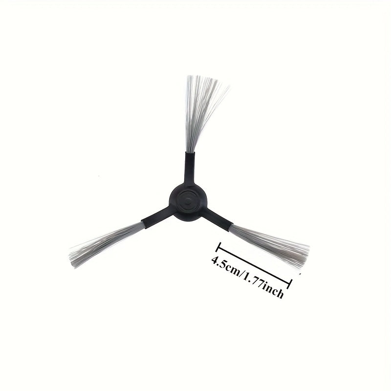 Replacement Side Brush for Robot Vacuum with Washable Soft Bristles and Durable Plastic Attachment
