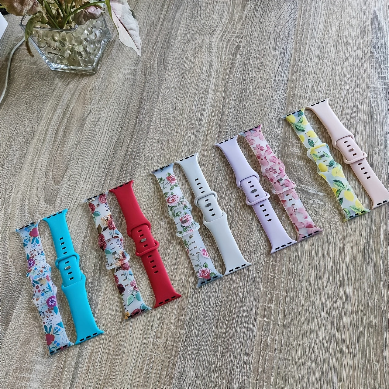 Silicone Sport Watch Bands for All iWatch Models 38mm to 49mm Replacement Straps