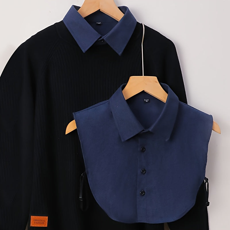 Erkaklar va ayollar uchun polyester toʻqilgan yaka aksessuari kostyumlar va plashlar uchun