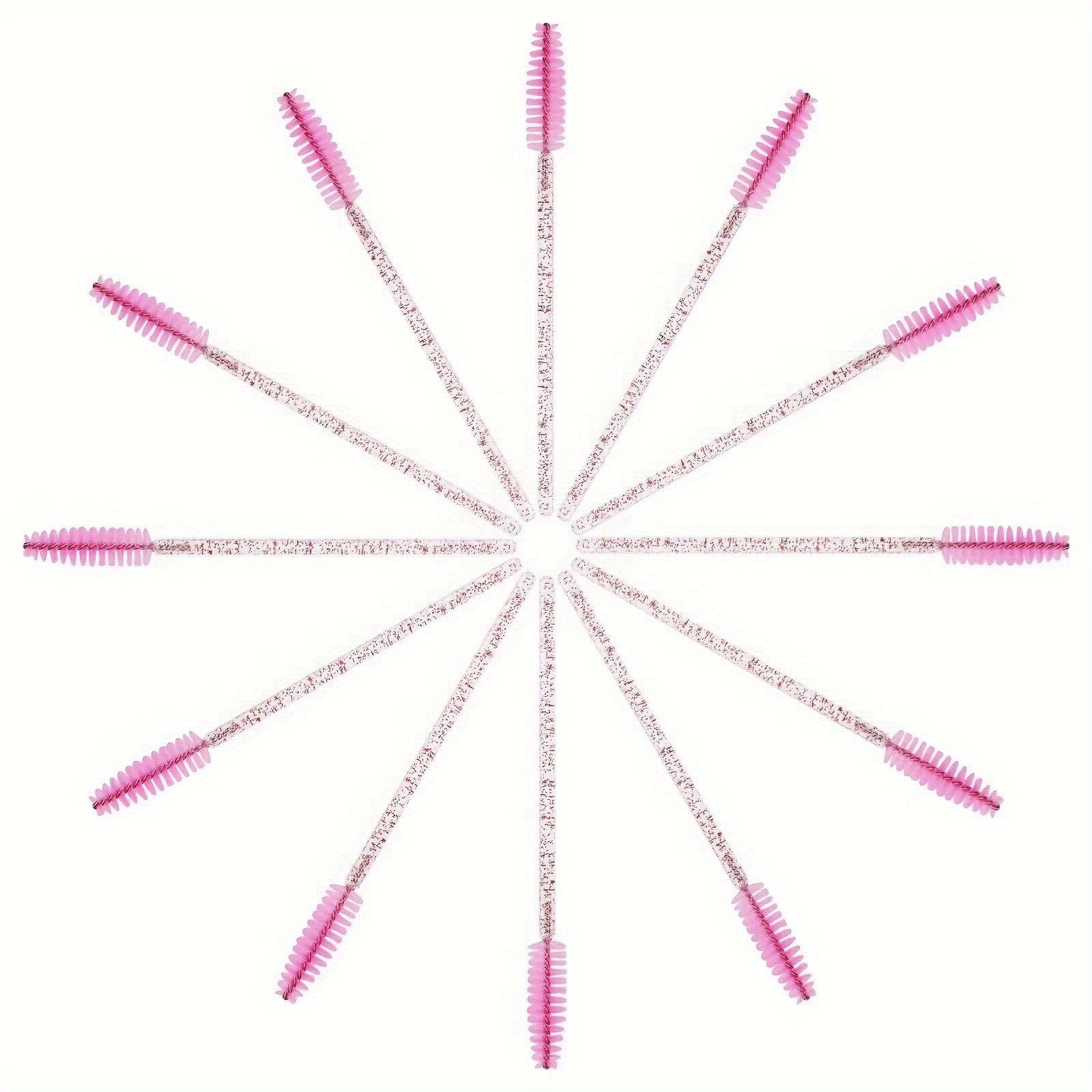 Набор щеточек для ресниц и бровей с коробкой для хранения, не водостойкий, 10/100 шт.