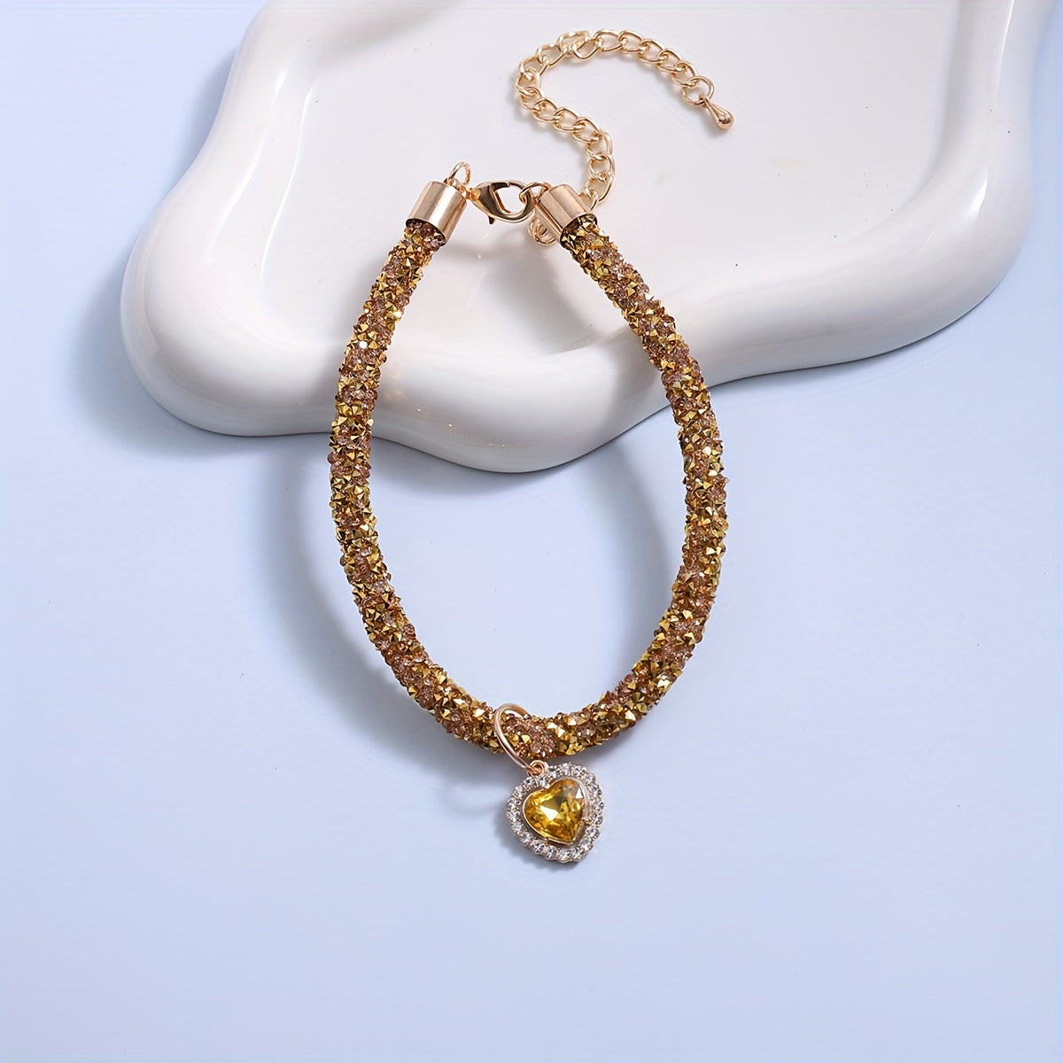 Faux Pearl and Ribbon Bow Cat Collar Pet Necklace Accessory