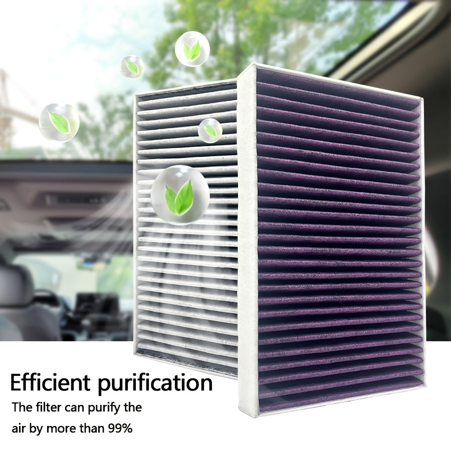 Carbon Fiber Cabin Air Filter Activated Carbon High Efficiency Replacement