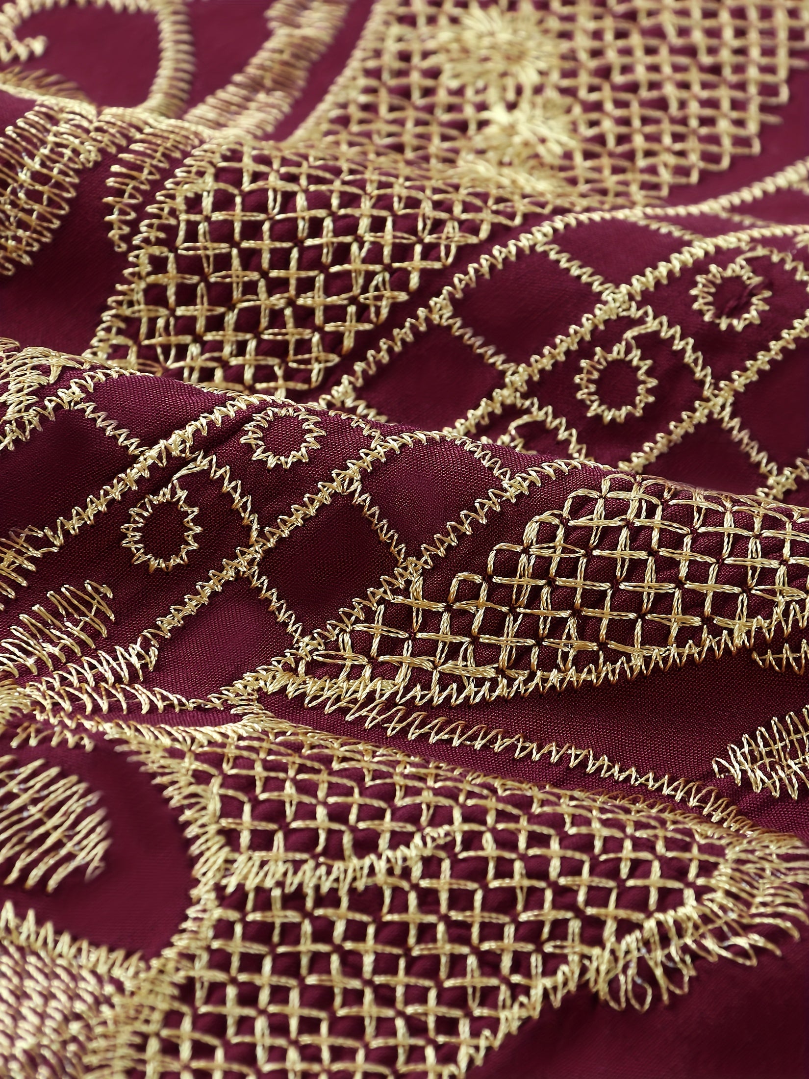 Ayollar uchun katta o'lchamli tikilgan batwing qo'lqopli V-shakllı maksi kiyi