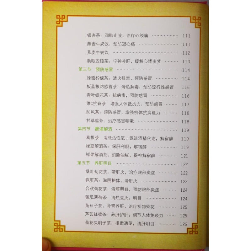 Herbal Tea Book Illustrated Guide on Flower and Herbal Tea Benefits and Preparation