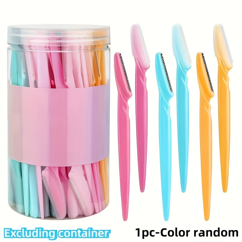 Unisex Stainless Steel Facial Trimmers Set for Eyebrows Body Face Bikini