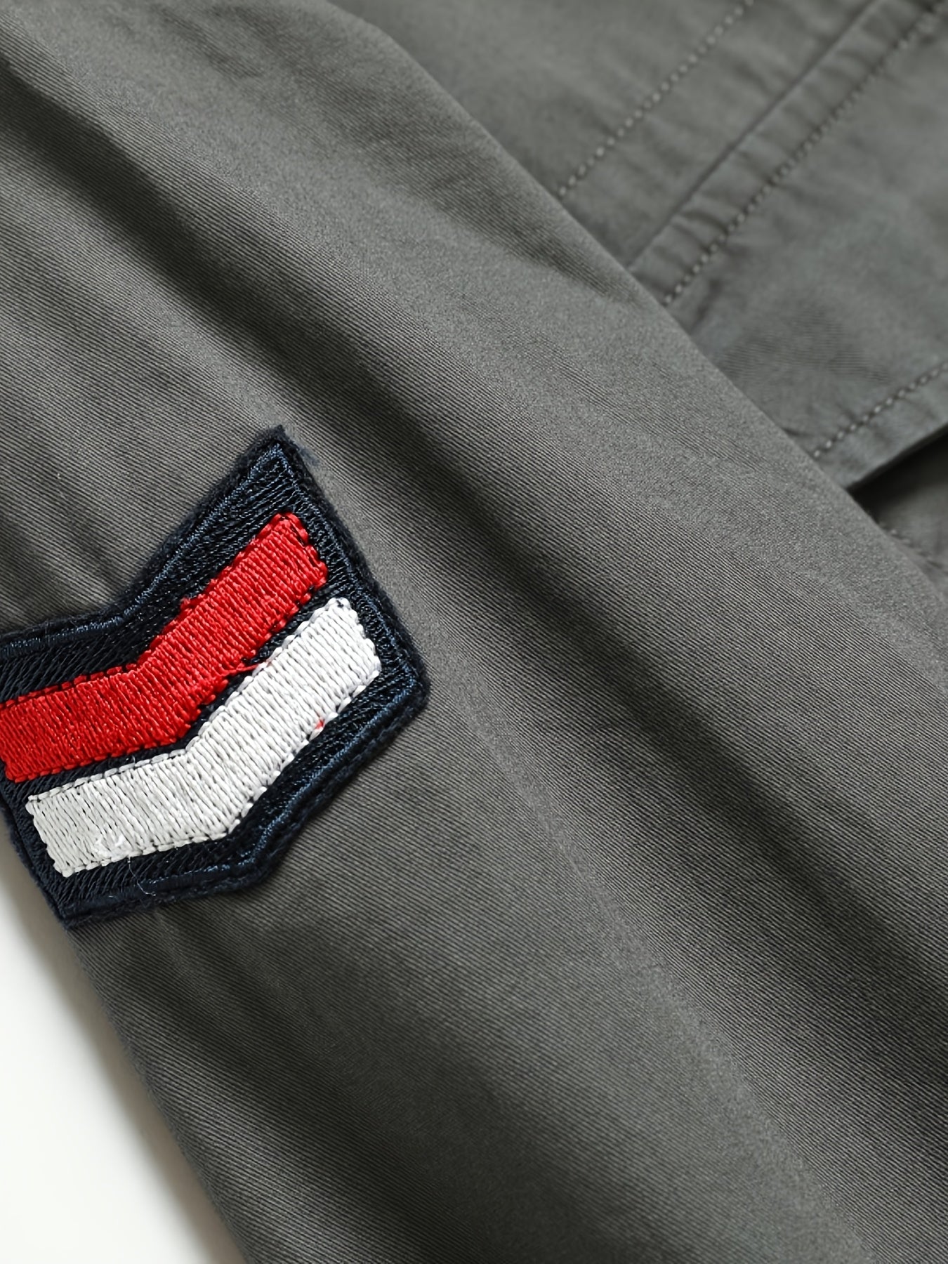 Men's Cotton Cargo Shirt Long Sleeve Pockets Casual Outdoor Fall