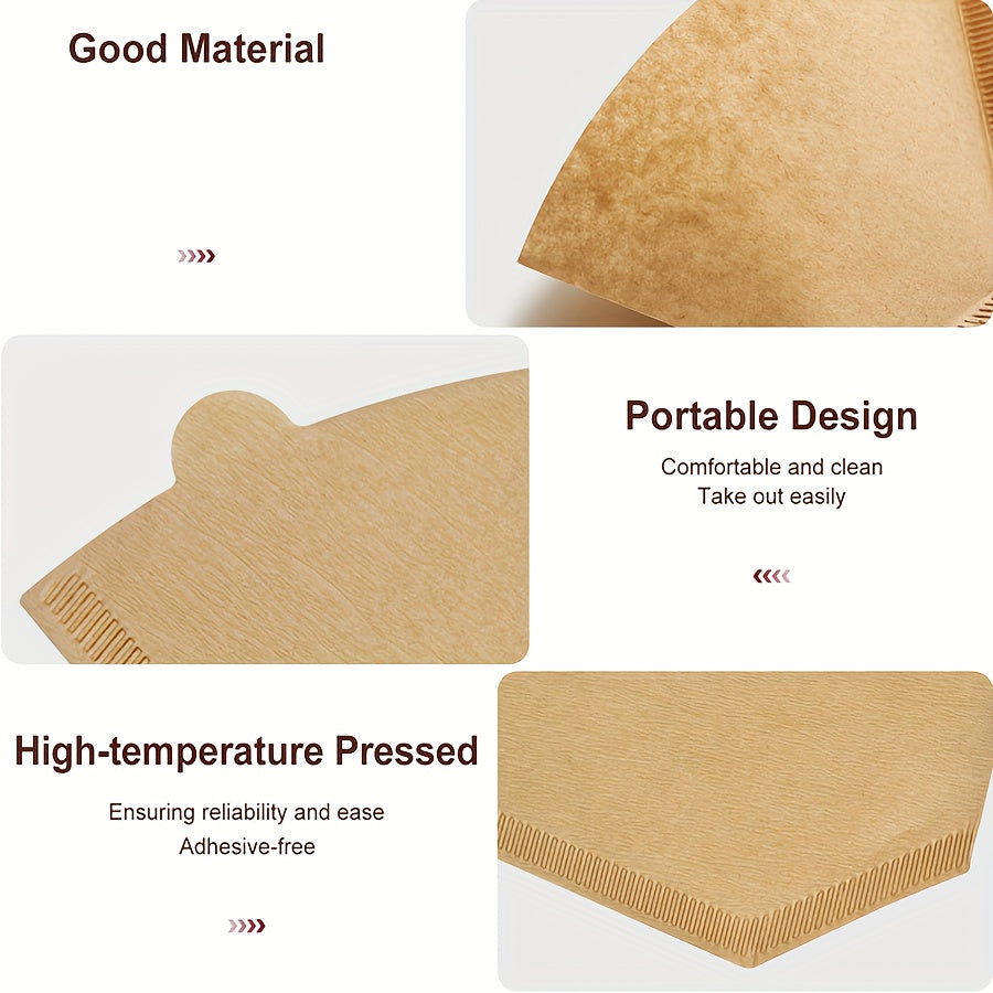 Coffee Filters 100 Pack for 2-4 Cup Drip Coffee Makers